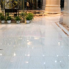Marble lobby tiles (white marble tiles, beige marble tiles)